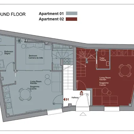 Azulis Tigellio 2 - Spacious & Renovated 2br, Old Town 아파트